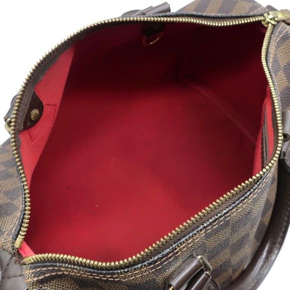 Louis Vuitton Handbag Speedy 30 Damier Ebene Brown - Picture 5 of 6